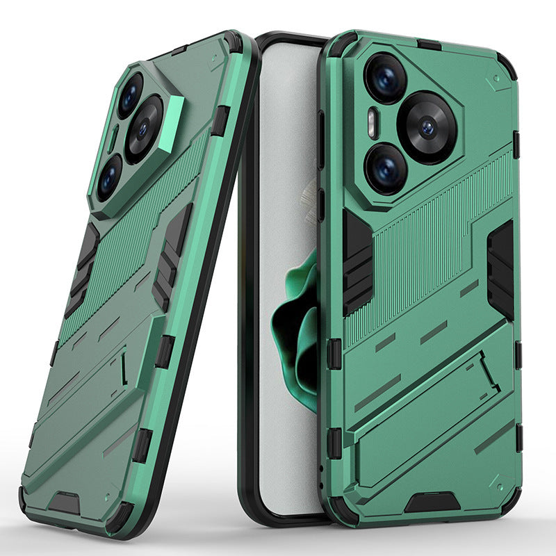 Newly Arrived at Buy Center: Punk Armor Bracket Phone Case Green