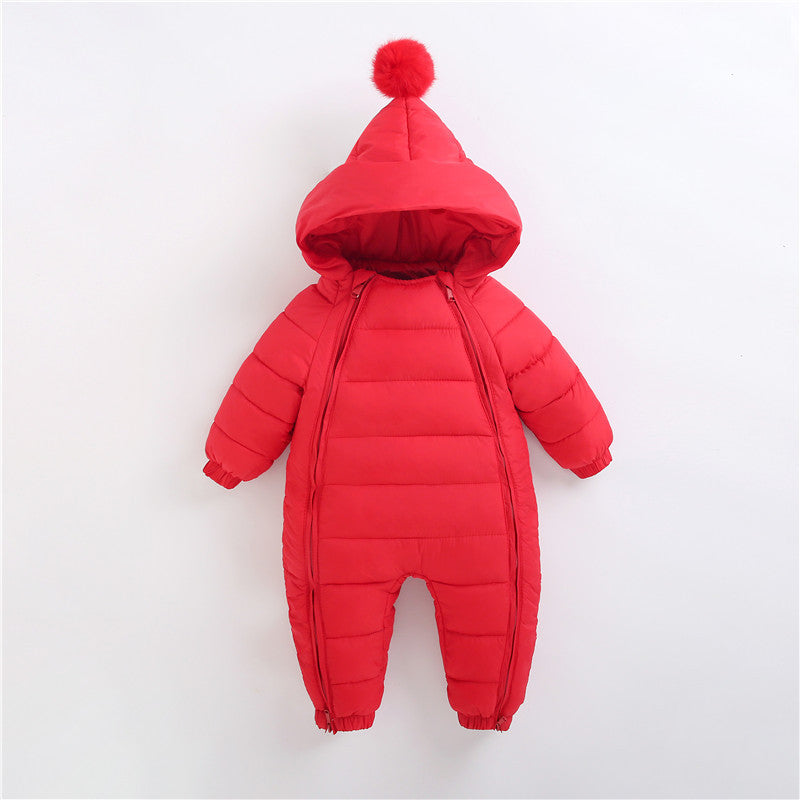 Newly Arrived at Buy Center: Newborn Cotton For Men And Women, Baby Climbing Clothes Bright Red