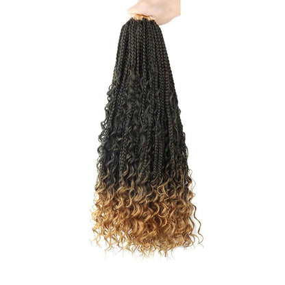 Now Available at Buy Center: Chemical Fiber Hair Three-strand African Braid Crochet Hair T27