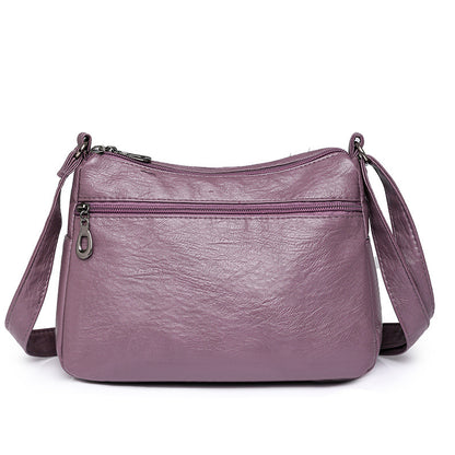 Nuevo bolso bandolera informal para mujer, estilo retro de PU, ligero, para ir al trabajo