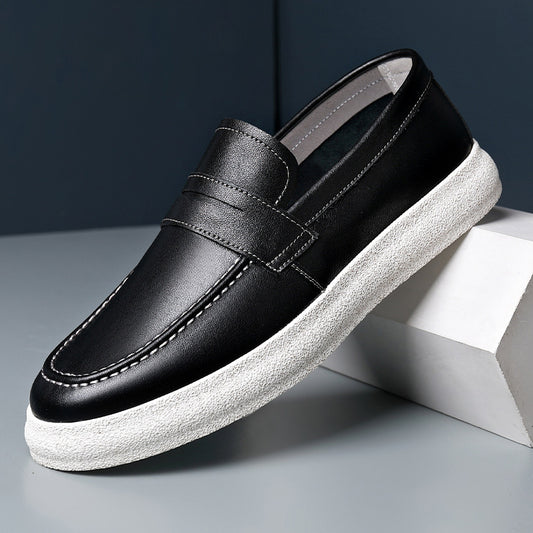 Men's Spring New Trendy All-match Casual Leather Shoes | Toys, Kids & Babies2 | Buy Center