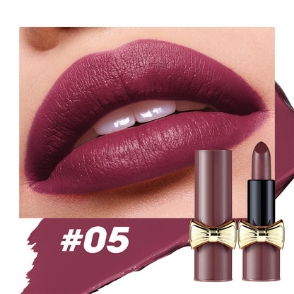 Buy Center Choice-Bow Lipstick Matte Velvet Lasting 05 Color 3.5g