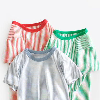 Newly Released at Buy Center: Striped Baby Clothes Bottoming Shirt