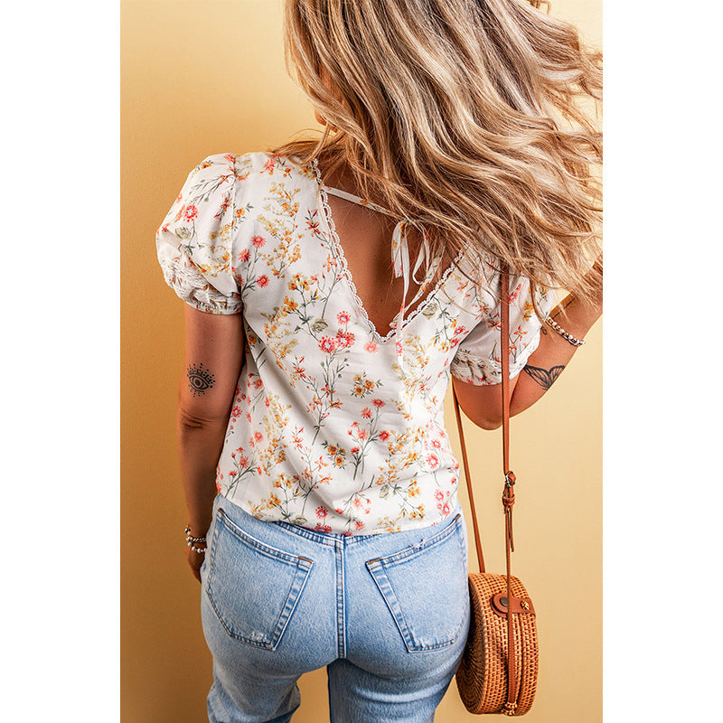 Fresh Arrivals at Buy Center: Fashion Personalized Floral T-shirt For Women