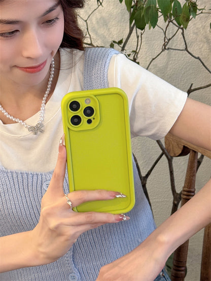 Solid Color Macaron Simple Fashion Phone Case Buy Center