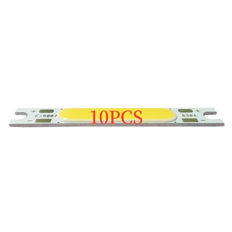 Newly Arrived at Buy Center: 3to5Wcob Surface Light Source High-power Long Cob Lamp Beads 10PCS