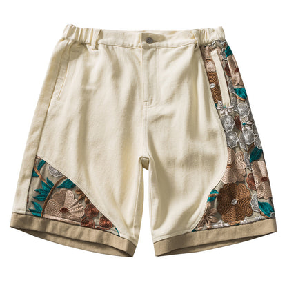 Hot New Items at Buy Center: Summer Chinese China-Chic Men's Shorts Color block