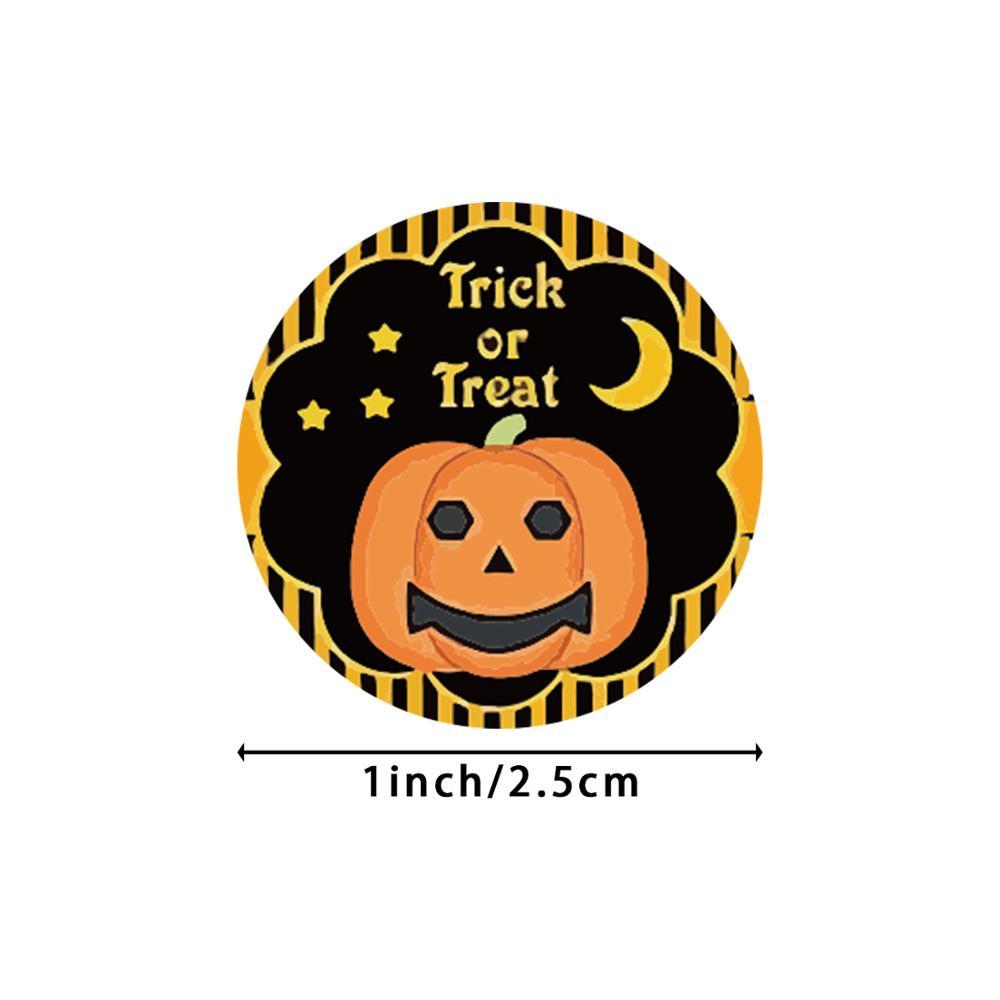 Fresh on the Scene at Buy Center: Amazon Explosive Halloween Pumpkin Pattern Candy Gift Envelope Sticker