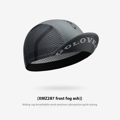 Just Arrived at Buy Center: Cycling Small Hat Summer Road Bike Sun Protection Helmet Liner Sun-proof And Breathable XMZ287 Frost And Fog Gray