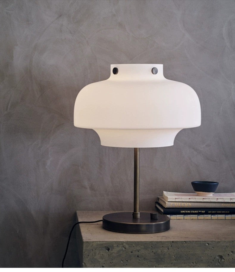 Just Arrived at Buy Center: Nordic Cozy Bedroom Bedside Glass Lamp