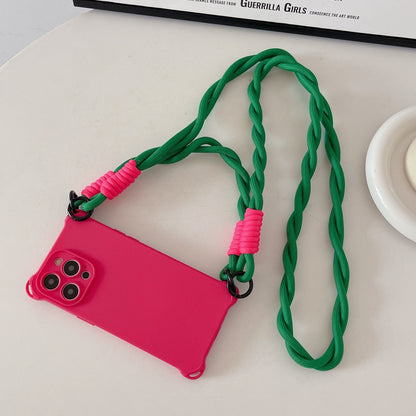 Newly Arrived at Buy Center: New Four-corner Lanyard Phone Case