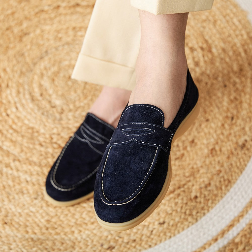 Trending Now at Buy Center: Men's Summer Casual Round Head Suede Shoes