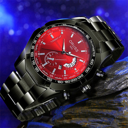 Automatic Movement Watch Men's Calendar Waterproof Luminous Watch | Health, Beauty & Hair2 | Buy Center