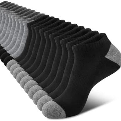 Chaussettes basses en coton pour homme, respirantes, pour l'été