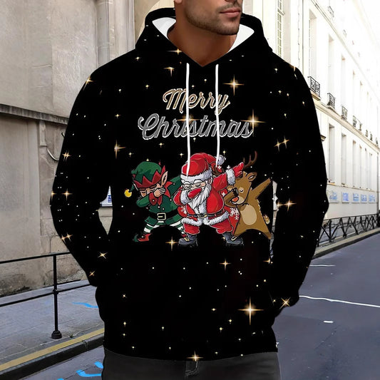 Santa Claus 3D Digital Printing Sweater | Men's Clothing5 | Buy Center