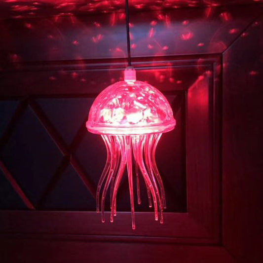 Jellyfish Small Droplight Music Restaurant Colorful Color Changing Ambience Light Buy Center