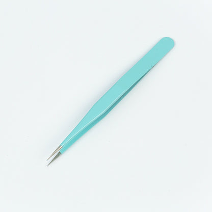 Trending Now at Buy Center: Stainless Steel Tweezers Macaron Colored Handbook And Paper Tape Green Erect