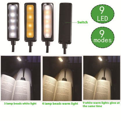 Hot New Items at Buy Center: 9-speed Dimming Portable Book Clip Lamp