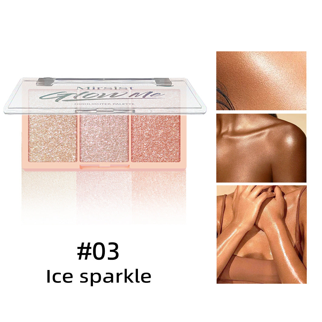 Buy Center Ultimate: Body Eye Shadow Highlighting Powder Pearlescent Thin And Glittering 12g 03Ice sparkle