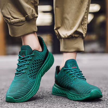 Men's Lightweight Fashion Trendy Sneakers Green