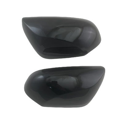 Just Arrived at Buy Center: Bright Black Rear View Mirror Cover Car