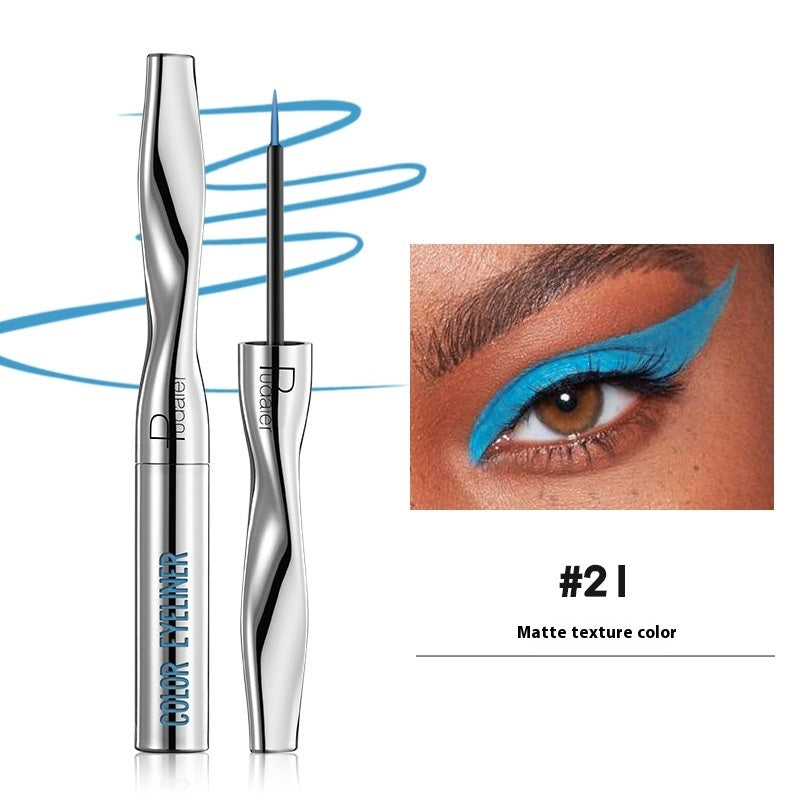 Buy Center Handpicked- Color Eyeliner Makeup Waterproof Quick-drying Very Fine 24 Colors 21Color