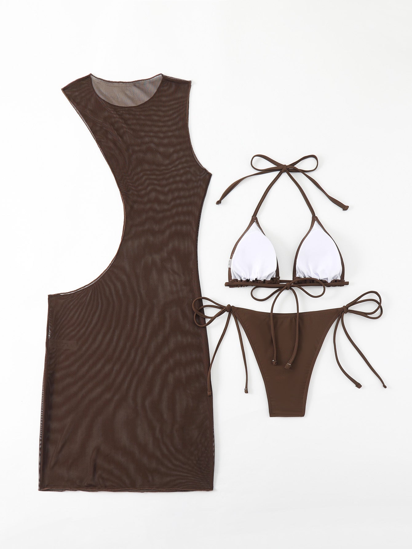 Fresh Arrivals at Buy Center: Women's Fashion Three-piece Set Split Swimsuit Bikini