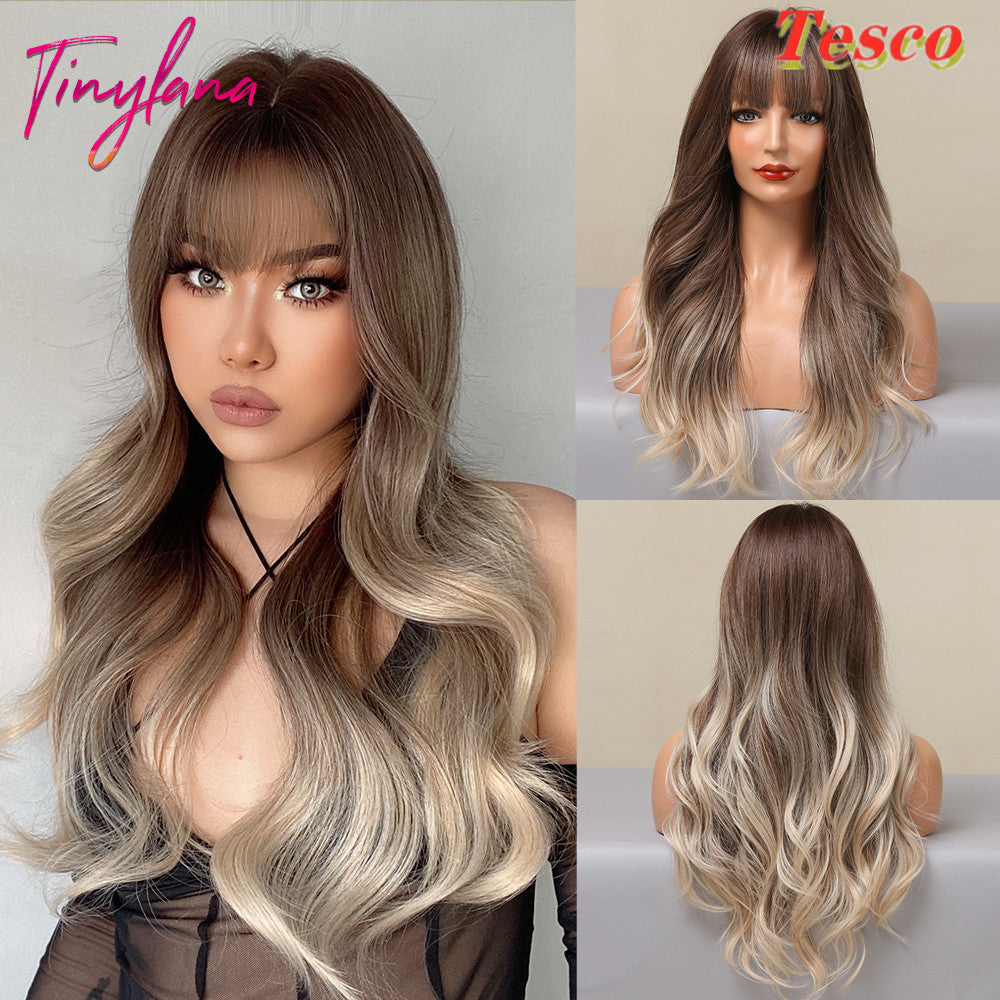 Now Available at Buy Center: Women Wear Wavy Wigs Style G