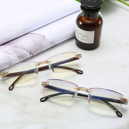 Just Arrived at Buy Center: Automatic Zoom Trimming Reading Glasses Anti-blue Light