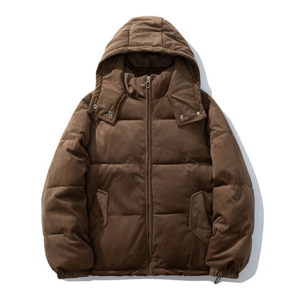 Women's Fashionable New Corduroy Cotton-padded Jacket Buy Center