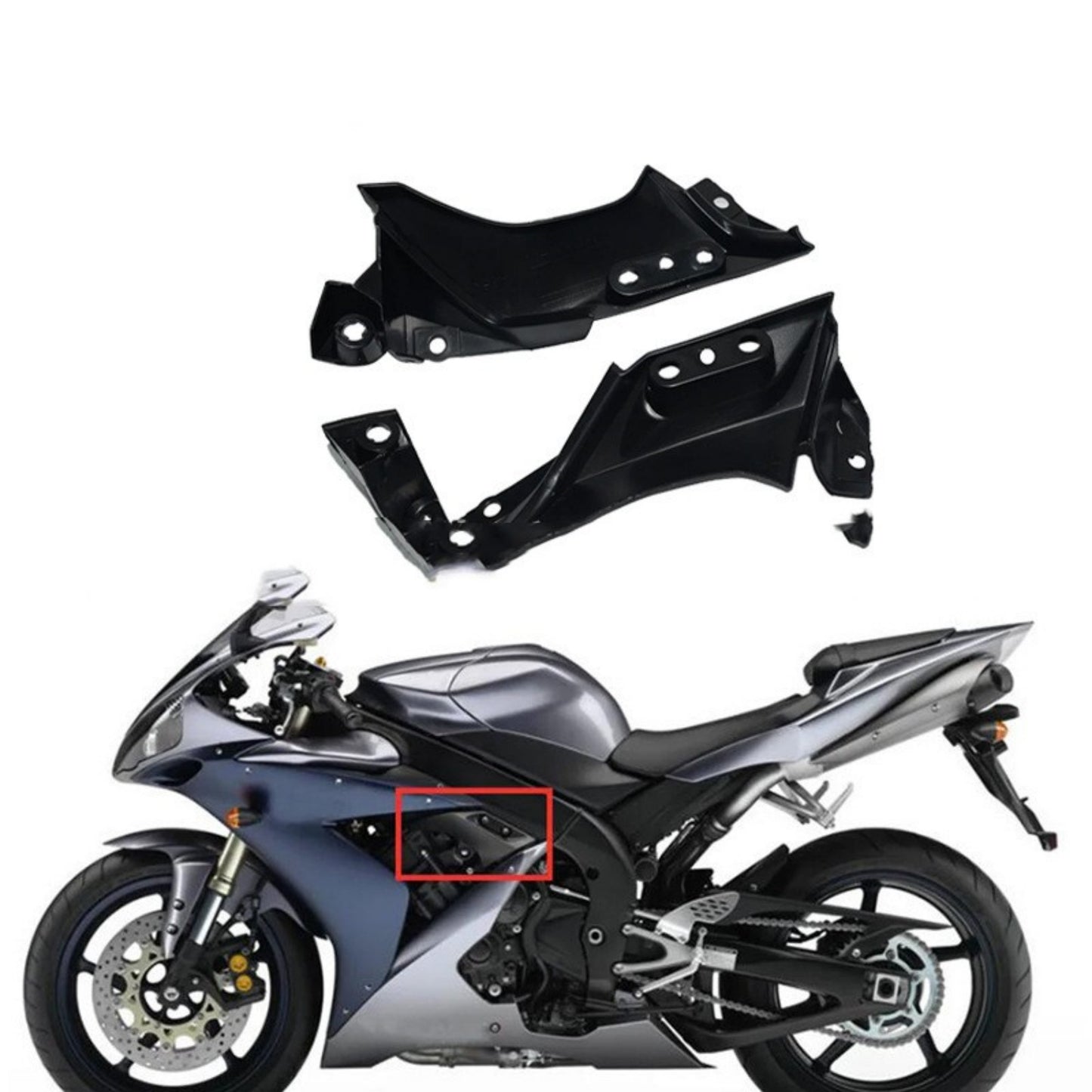 Just Arrived at Buy Center: Motorcycle Side To Frame Left And Right Small Panels