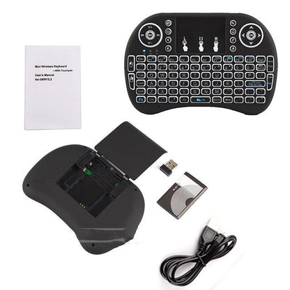 Fresh on the Scene at Buy Center: H9 Wireless Backlit Colorful Touch Remote Control Keyboard