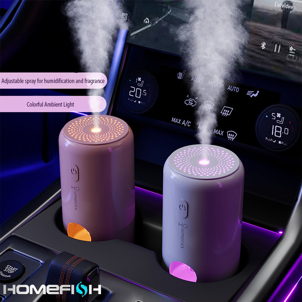 Fresh Arrivals at Buy Center: Vehicle Mounted Humidifier Wireless Air Purification In The Vehicle Automatic Spray Large Capacity Aromatherapy Atomizer