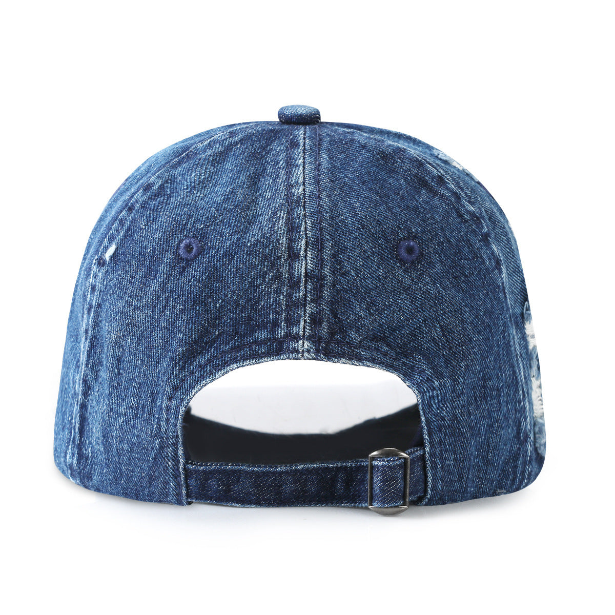 Denim Ripped Baseball Cap Hip Hop Cool Buy Center