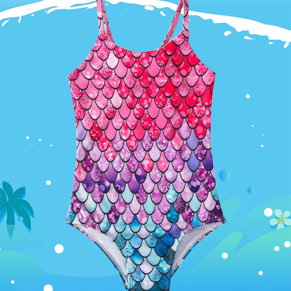 New at Buy Center: Children's Mermaid One-piece Swimsuit