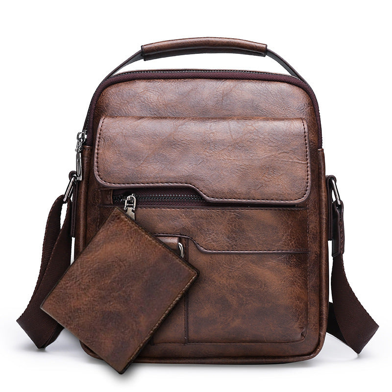 Casual Crossbody Men's Document Small Backpack