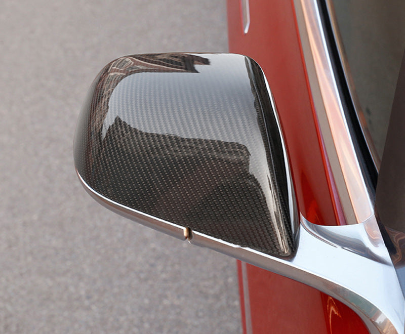 Just Arrived at Buy Center: Carbon Fiber Rear View Mirror Cover Modification