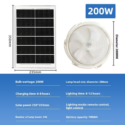 Newly Released at Buy Center: Solar Ceiling Lamp LED Home Indoor And Outdoor Lighting 200W