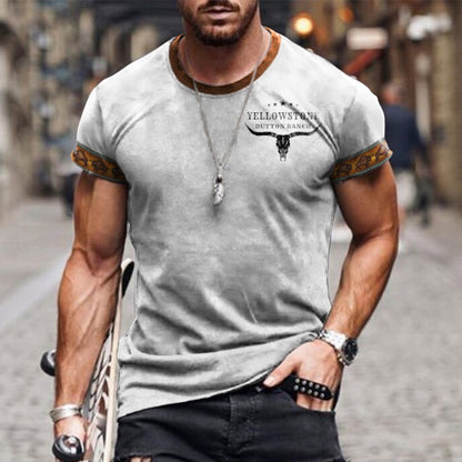 Fresh on the Scene at Buy Center: Street Fashion 3D Printed Cross-border T-shirt Casual Loose Sports Style 3D Printed Short Sleeve