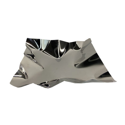 Just Arrived at Buy Center: Folding Art Stainless Steel Square Fruit Plate