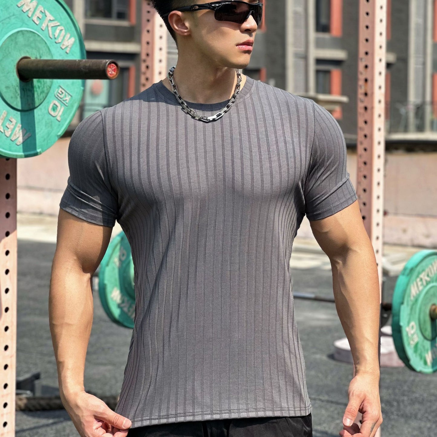 Men's Casual Sports Short Sleeve Loose