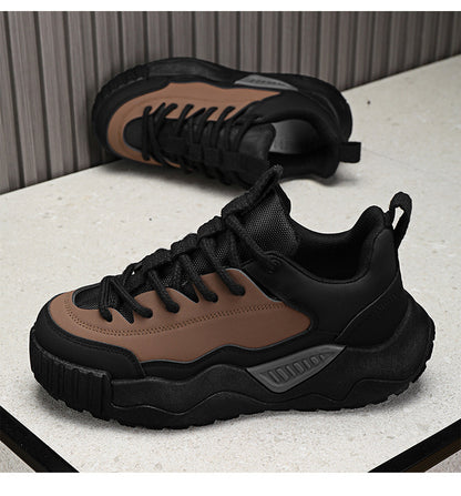 Newly Released at Buy Center: Male Leather Platform Fashion Casual Shoes