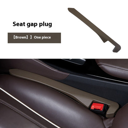 New at Buy Center: Car Storage Box Car Seat Gap Plug Brown 40x5.5x3.5CM 1pc