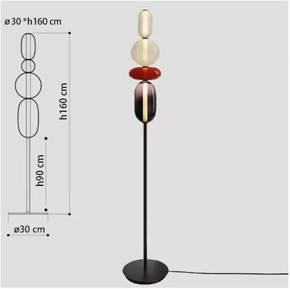 Just Arrived at Buy Center: Nordic Mid-ancient Creative Sugar-coated Haws On A Stick Minimalist Bedroom High-grade Desk Lamp