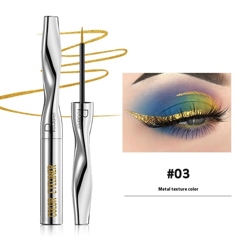 Buy Center Handpicked- Color Eyeliner Makeup Waterproof Quick-drying Very Fine 24 Colors 03Color