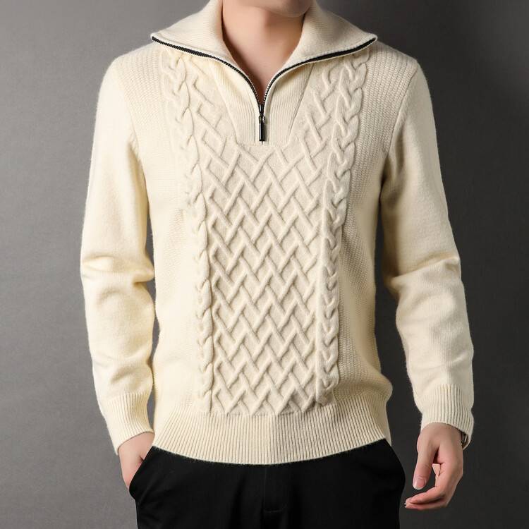 Knitwear Loose Fashionable Outerwear Men Coat Sweater Buy Center