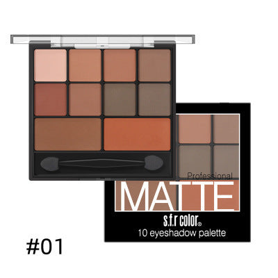 Buy Center Choice-Eyeshadow Palette Pumpkin Smoky Makeup Nude Makeup Europe And America Style1