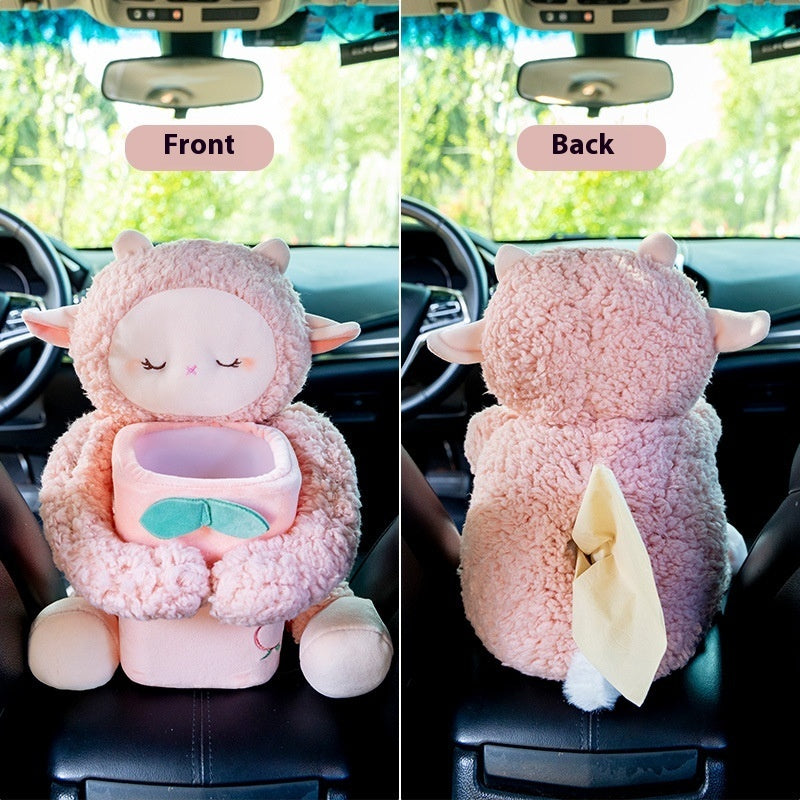 Fresh Arrivals at Buy Center: Multifunctional Creative Car Tissue Box Gaping Pig