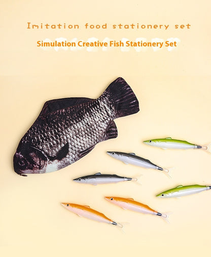 Newly Released at Buy Center: Creative Large Capacity Student Crucian Carp Pencil Case