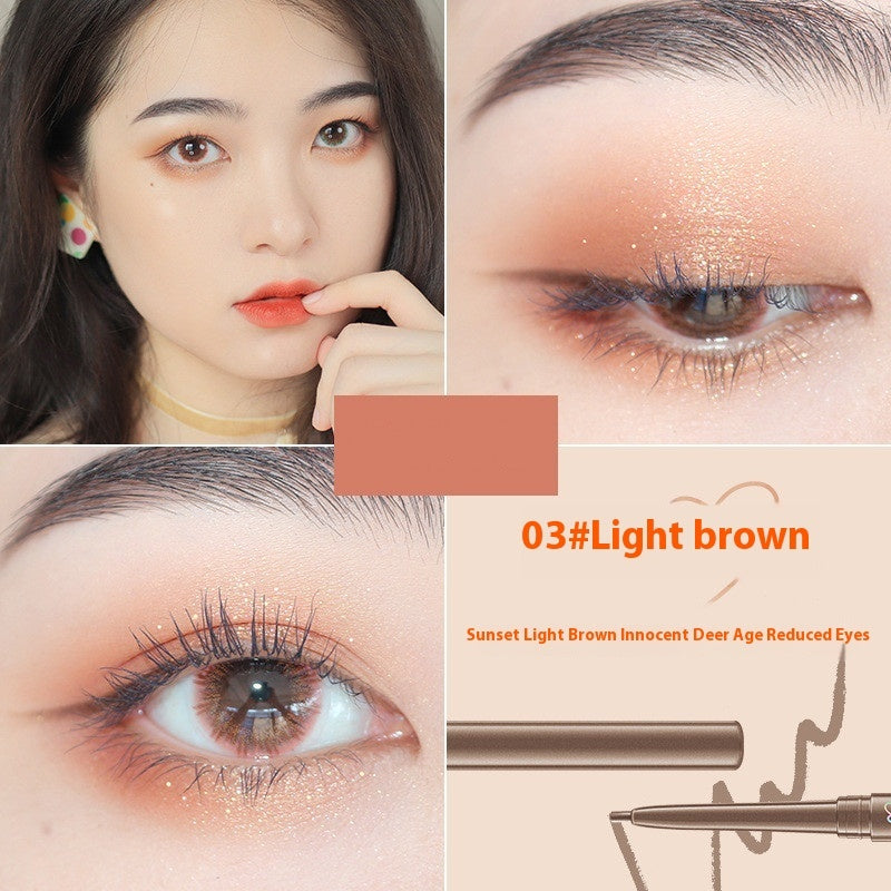 Heartbeats Color Eyeliner Ultra-fine Waterproof Sweat-proof Not Smudge Eye Shadow Pen Buy Center